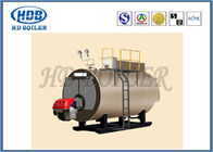 Boiler Air Panas Berbahan Bakar Gas Horizontal Otomatis, Ketel Uap Tekanan Tinggi ISO9001