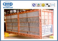 Preheater Udara Jenis Tubular Tekanan Angin Dalam Boiler Galvanized Steel standar ASME