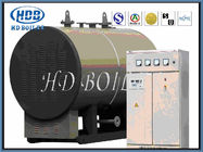 Efisiensi Termal Steam Hot Water Boiler Corner Tube Struktur Tertutup Sepenuhnya dengan desain HDB
