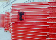Panel Dinding Air Boiler Carbon Steel Studded Water Tube Panel untuk CFB Boiler