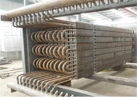 TUV Carbon Steel Flue Gas Steam Superheater Coil Tekanan Tinggi
