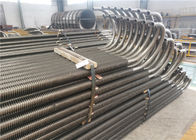 ISO9001 Compact Heat Exchanger Copper Fin TubeBoiler Fin Tube