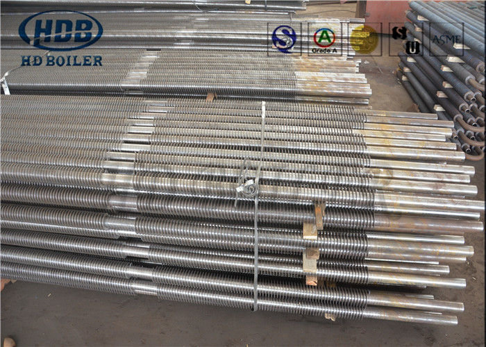 Penukar Panas Boiler Spiral Stainless Steel, Suku Cadang Perbaikan Boiler Fin Tube Standar ASME
