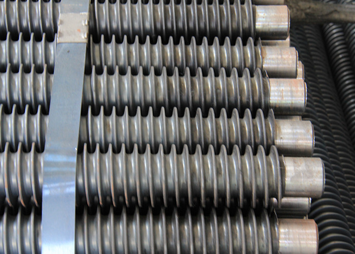 Steel Extruded Spiral Fin Tube Economizer Untuk Perpindahan Panas / Pendingin Udara