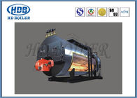 Boiler Air Panas Gas Kustom Gaya Horizontal ISO9001 ASME Grade A SGS EN