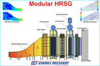 5T -130T Limbah Panas HRSG Heat Recovery Steam Generator Water Tube Boiler