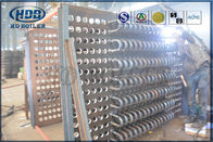 Spiral Type H Type Fin Tubes Boiler Economizer ASME Untuk Boiler Bed Fluifized Beredar