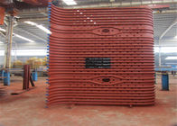 Panel Dinding Air Boiler Horizontal 76 Mm Untuk Air Panas Berbahan Bakar Gas