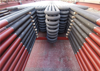 ASME Standard 60mm Konveksi Superheater Coil Untuk Perawatan Boiler