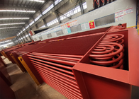 Sirkulasi Alami Steel Fin Tube CFB Boiler Economizer Dengan Header Standar ASME
