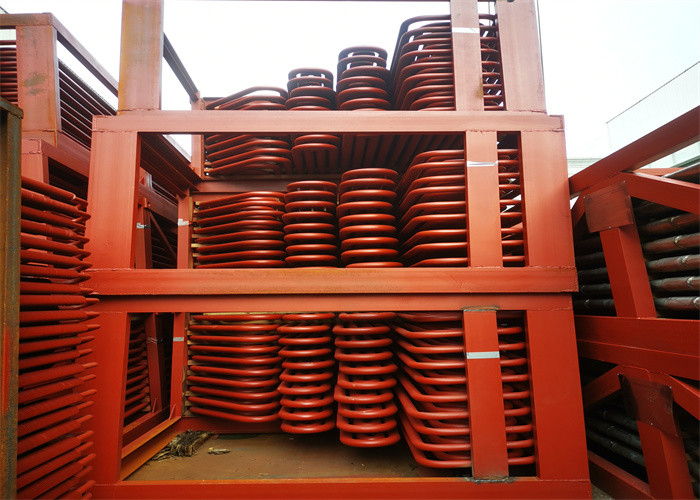 Pembangkit Listrik Carbon Steel Superheater Coil Penggantian Suku Cadang Boiler Standar ASME