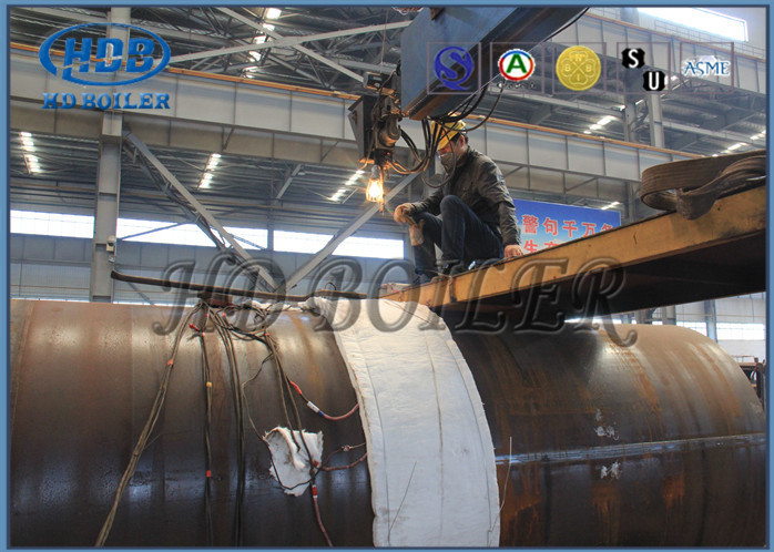 Carbon Steel Power Plant CFB Boiler Steam Drum / Tekanan Tinggi Drum Suhu Tinggi
