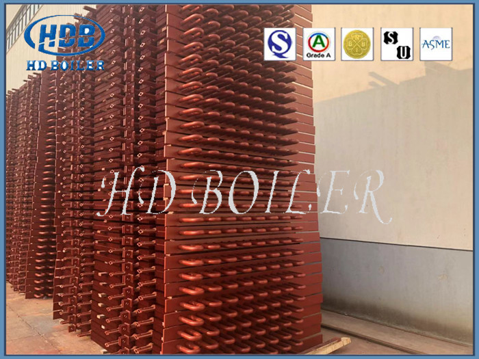 Kondensasi Mekanis CFB Boiler Economizer Heat Exchanger Pipa Seamless